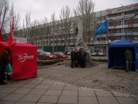 пам'ятник Пушкіну в Запоріжжі