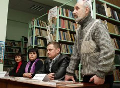 Запорізький національний університет, зустріч з письменниками