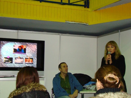 Майстер-клас зі сценарної майстерності проводять Ірен Роздобудько та режисер Володимир Тихий